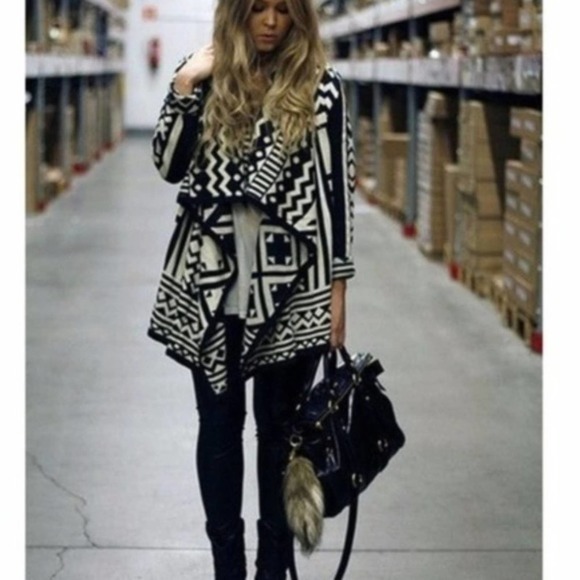 Anthropologie Sweaters - Staring at Stars Anthropologie Tribal Cardigan Sweater